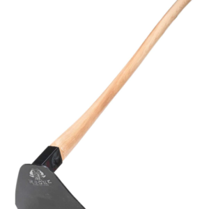 rogue field hoe with curved hickory handle