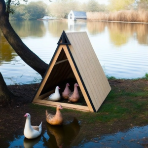 DIY duck house