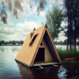 A-Frame Duck House Plans