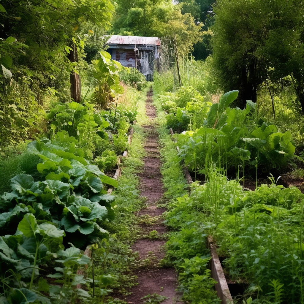 how to clear vegetable garden free of weeds