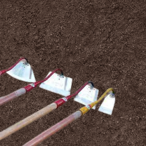 paddle hoes for weeding in the garden